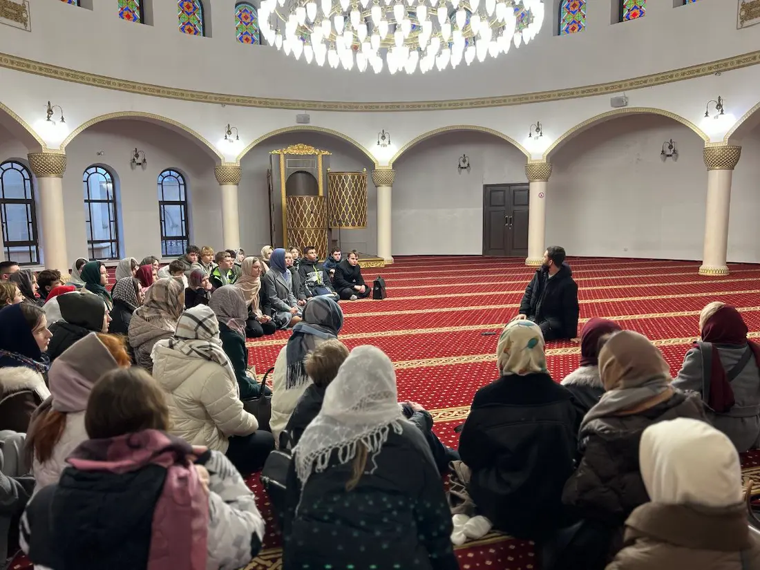 Студенты киевского вуза посетили нашу мечеть