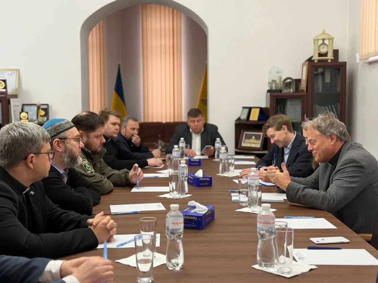Представители ВСЦиРО встретились с пастором из Норвежской миссии моряков