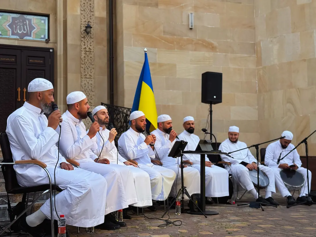 26.08.2026 в Київській соборній мечеті «ар-Рахма» пройшов Мавлід за участі іноземних гостів 
