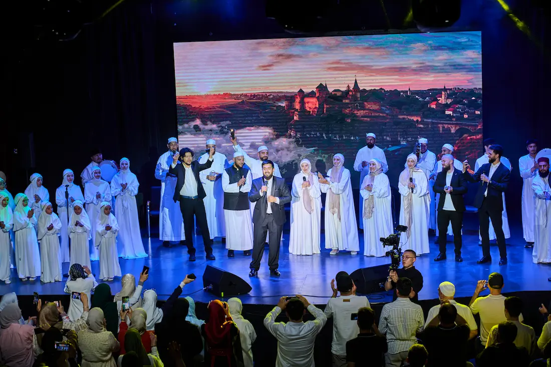 Виступ іноземної групи Inshad Sweden на масштабному Мавліді в Києві 